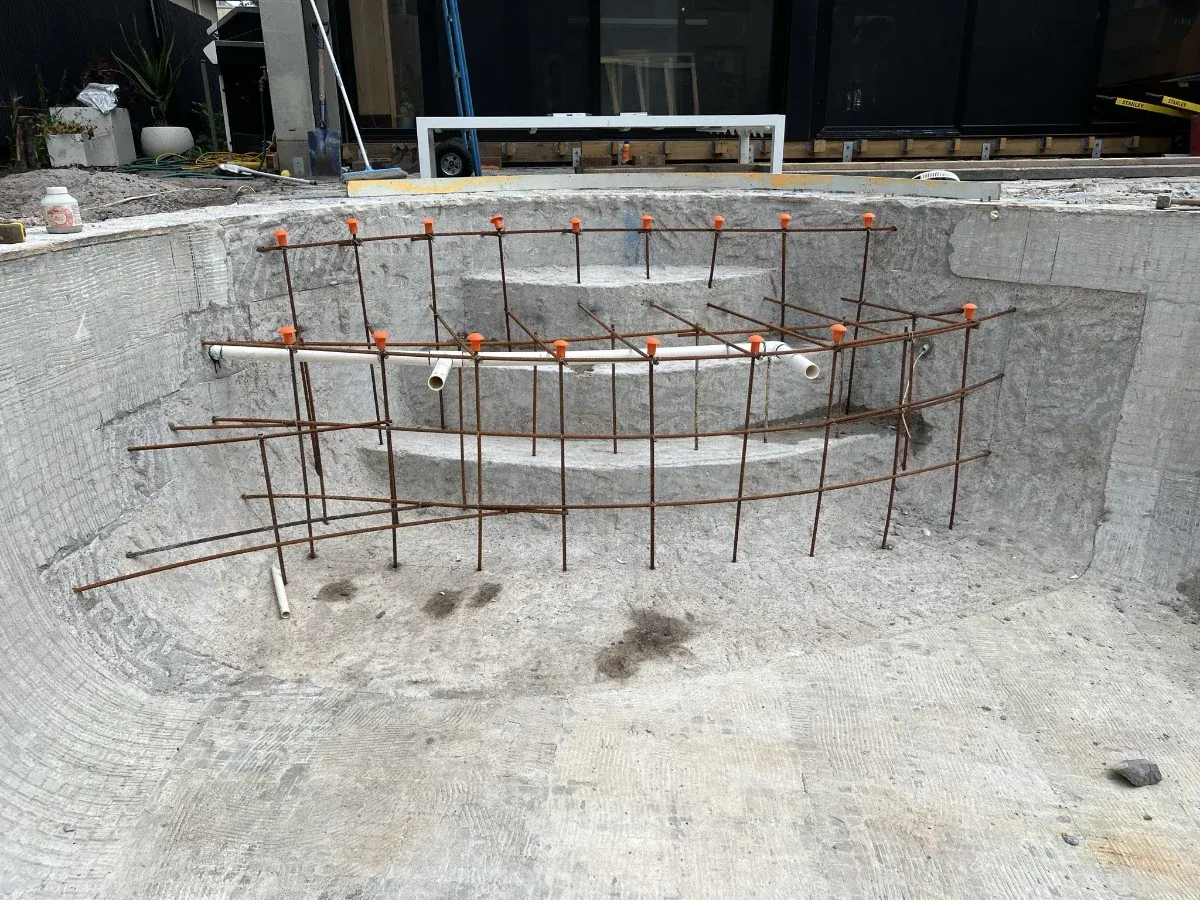 Swimming pool shape change Melbourne